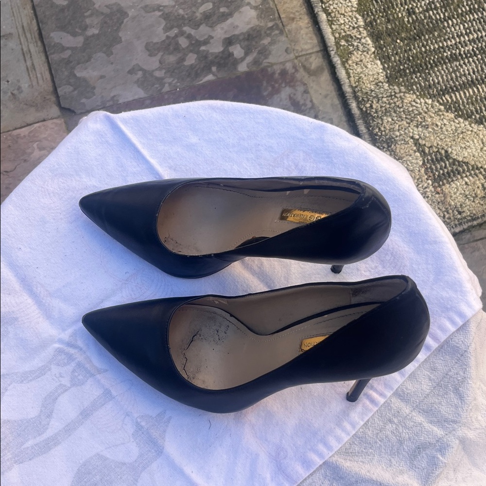 BCBGeneration Classic Black Heels